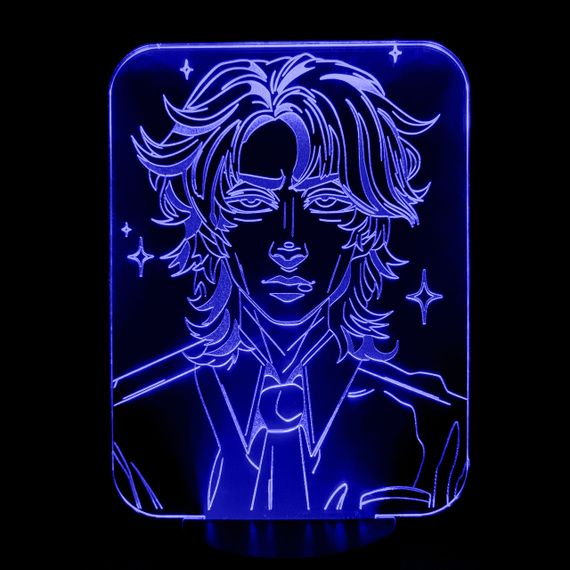 Акриловый светильник-ночник Майкл Афтон синий tty-n001738