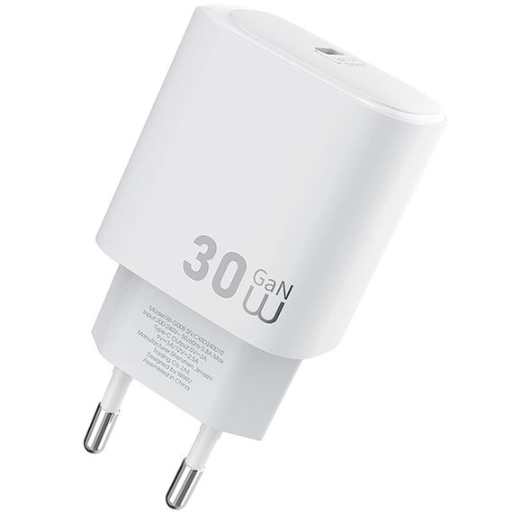СЗУ WIWU G008 Essen PD30W GaN (1USB-C) White