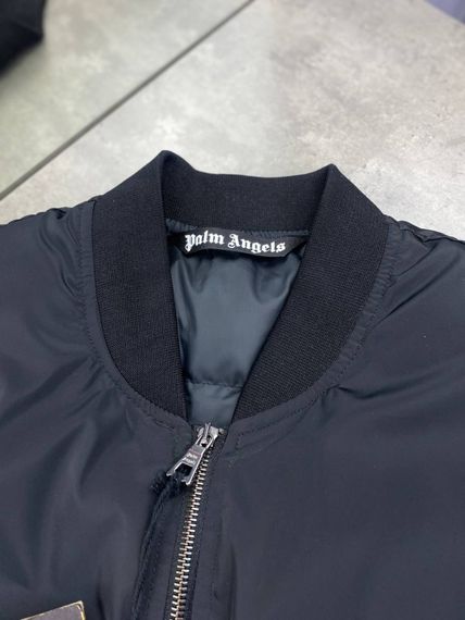 Жилет чорний Palm Angels v025 | Зображення 7