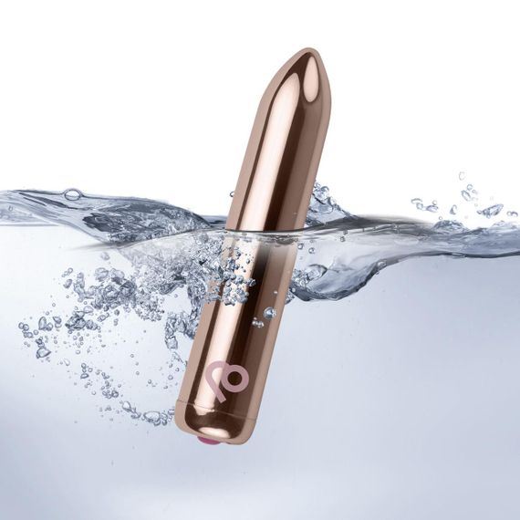 Віброкуля Rocks Off Bullet Golden Rose 16 Settings Sex Aura | Зображення 7