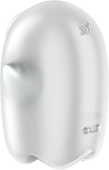 Вакуумний стимулятор - Satisfyer Glowing Ghost White | Зображення 1