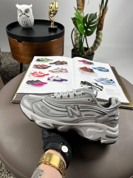 Мужские кроссовки New 1000 Reflective Light Grey Легка хода в будь-яку погоду весна / літо / осінь A4129 43 27.5 см | Зображення 5