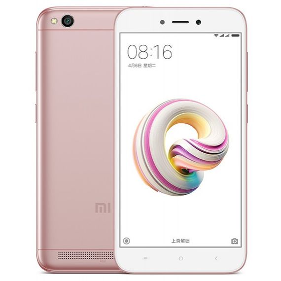 Смартфон Xiaomi Redmi 5A 3/32GB Pink Global Rom