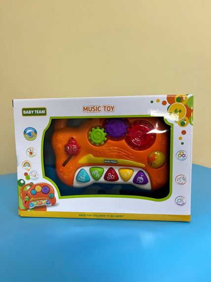 Детская музыкальная игрушка "Забава" 8645(Orange) оранжевый | Зображення 1