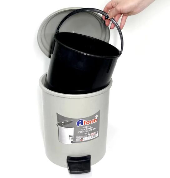 Відро для сміття Afacan 30 л з педаллю PK-30 101 | Зображення 1