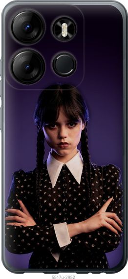 Чехол на Tecno Spark Go 2023 BF7 Wednesday v3 "5517u-2952-17620"