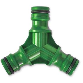 Трійник пластиковий, 3/4", 1/2" VERANO | 72-131