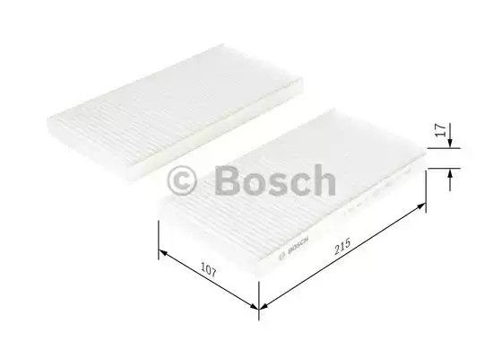 Фільтр салону 2277, BOSCH (1987432277) | Зображення 4