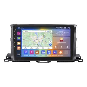 Штатная магнитола Lesko для Toyota Highlander III (U50) 2013-2016 IPS 10" 2/32Gb CarPlay 4G Wi-Fi GPS Prime