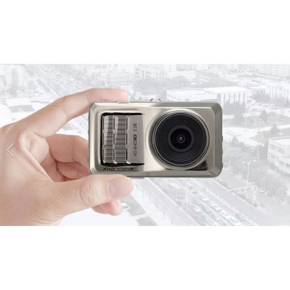 Зеркало видеорегистратор, Видеорегистраторы Full HD, Регистратор автомобильный, Авто видеорегистратор KF-64 | Зображення 2