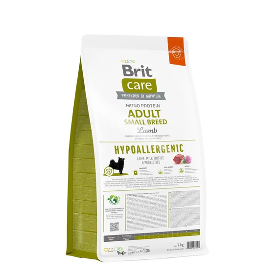 Сухой корм Brit Care Dog Hypoallergenic Adult Small Breed для собак для собак малых пород, ягнёнок  7 кг | Зображення 1
