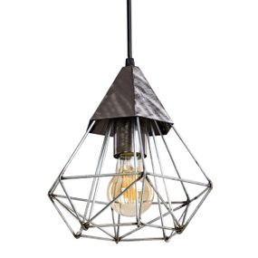 Світильник підвісний (люстра) Quarz P220 Брутал, Сталь, Atmolight