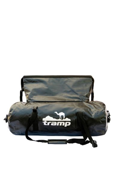 Гермосумка Tramp PVC 40л black, водонепроникна для туризму риболовлі сплаву | Зображення 1