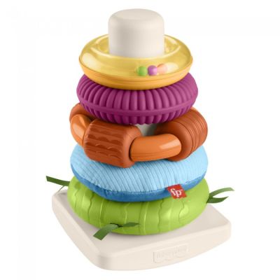Розвиваюча іграшка Fisher-Price Пірамідка Розвиток сенсорики (HXK47) | Зображення 1