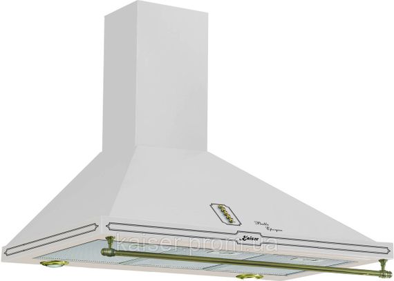 Витяжка Kaiser A 9416 WBe Eco