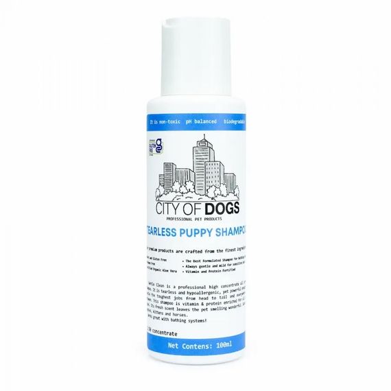 City of Dogs Шампунь для собак и кошек Tearless Puppy для щенков, 100мл