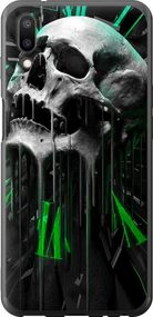 Чехол на Meizu E3 Череп-часы "4100u-1518-17620"