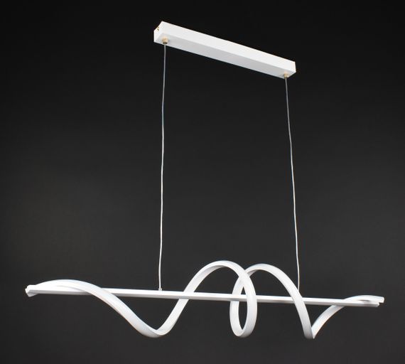 Люстра світлодіодна підвісна LED світильник для квартири на стелю лед 27335 Білий 30-100х20х100 см.