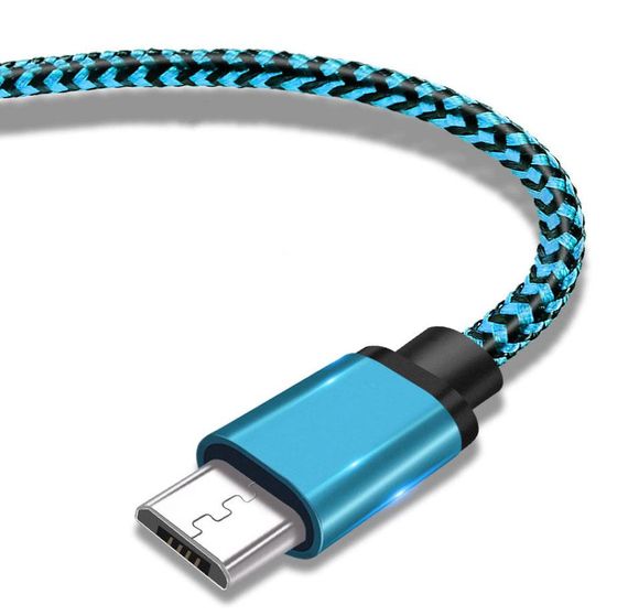 USB кабель Kaku KSC-107 USB - Micro USB 1m - Blue | Зображення 1