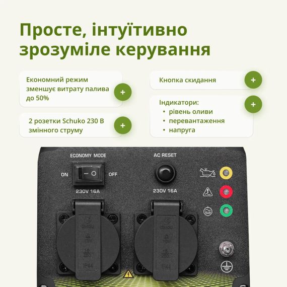 Інверторний генератор Konner&Sohnen KSB 33i S | Зображення 6