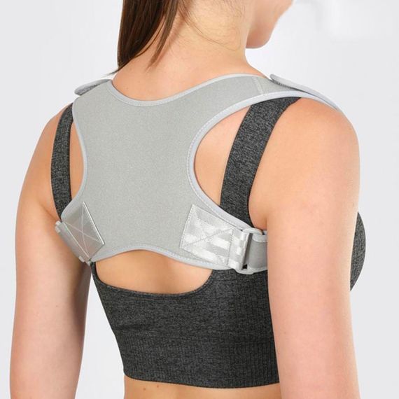 Коректор постави плечового відділу BACK CORRECTOR на липучках / Корсет для вирівнювання спини / Корсет від сутулості