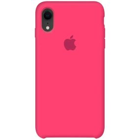 Силіконовий чохол Apple Silicone Case Barbie Pink для iPhone XR