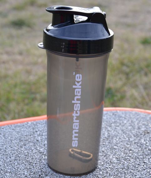 Шейкер спортивний Smartshake Lite 1000ml Glossy-Black | Зображення 5