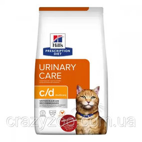 Сухий корм для котів Hill's Prescription Diet Feline c/d Urinary Care з куркою 8 кг 605889