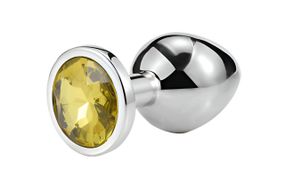 Анальная пробка с кристалом SKN MS66 ( размер S ) sexstyle