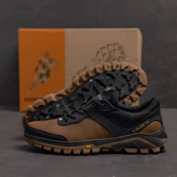 Шкіряні демісезонні кросівки Valsetz Olive | Зображення 7