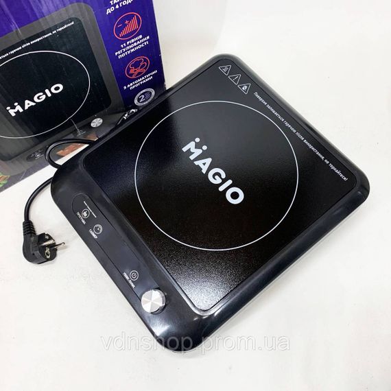 Переносная компактная электроплита Magio, Варочная настольная плита, Плитка электрическая переносная TW-79 | Зображення 1