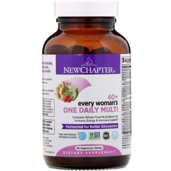 Витаминно-минеральный комплекс New Chapter 40+ Every Woman's One Daily Multi 96 Tabs NCR-00364