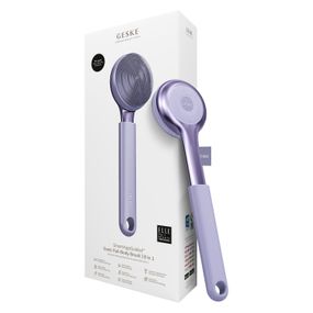 Ультразвукова щітка для всього тіла GESKE Sonic Full-Body Brush&Intensive Exfoliator 8в1 starlight, Фіолетовий
