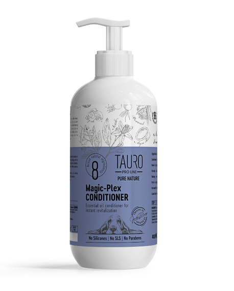 Кондиціонер для відновлення шерсті собак та котів Tauro Pro Line Pure Nature Magic-Plex, 400 ml