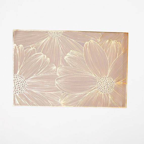 Серветка сервірувальна на стіл 45×30 см прямокутна HP-35-12GOLD