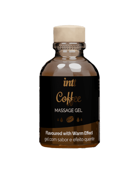Массажный гель для интимных зон Intt (30 мл) разогревающий, Coffee | Зображення 1