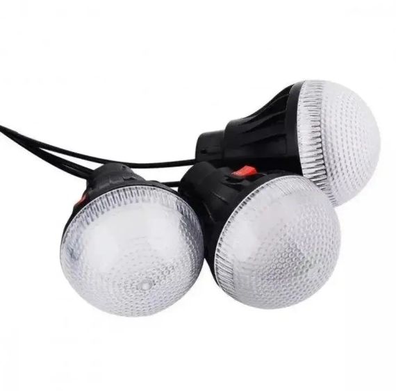 Фонарь многофункциональный Cclamp Cl-28 солнечная зарядная станция, 3 лампочки, повербанк | Зображення 1