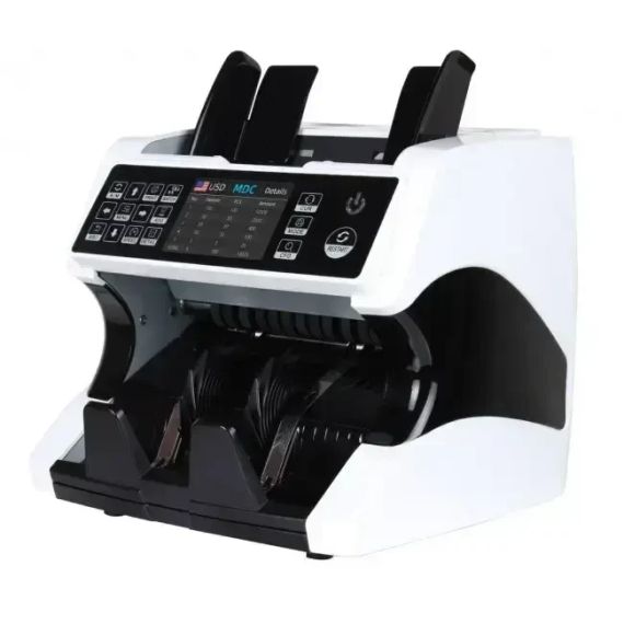 Рахункова машинка  Bill Counter AL-920 із детектором фальшивих грошей та верхнім завантаженням | Зображення 3