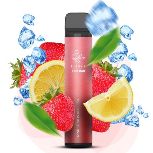 Elf Bar 1500 Ultra. Рожевий лимонад (Pink Lemonade)
