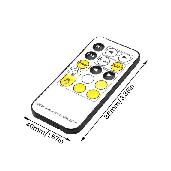 Контролер PROLUM SPI; CCT:W+WW; RF; 15 кнопок; макс:2048px; | Зображення 2