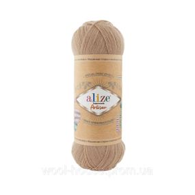 Шкарпеткова пряжа Alize Artisan Superwash, бежевий 431