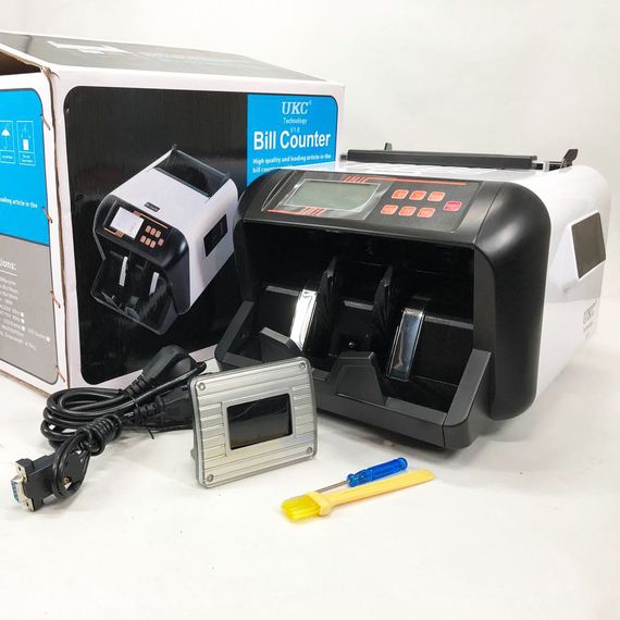 Лічильник банкнот для перевірки автентичності купюр, Лічильник купюр з дисплеєм, Машинка для рахунку OH-28 | Зображення 3