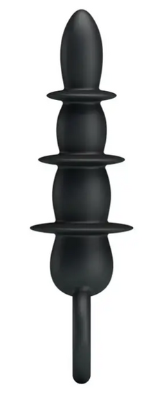 Анальный стимулятор BLACK PRETTY LOVE Sex Aura | Зображення 1