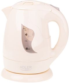 Електрочайник Adler AD 08 beige 1 л бежевий