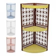 Полка для ванной комнаты угловая пластик PROFF Виланд