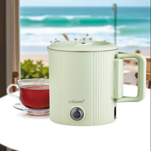 Електрочайник (+каструля) дорожній 2в1 0,8л 600W MR-009-MINT Maestro | Зображення 2