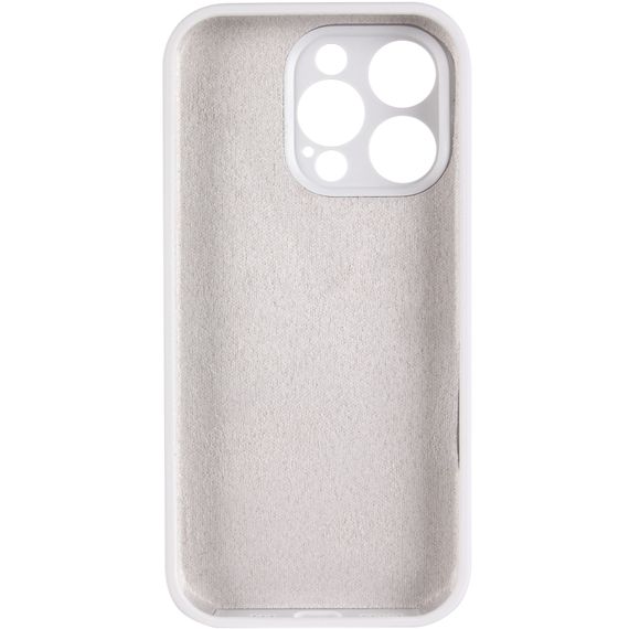 Чохол Silk Full Camera Protective (AA) NO LOGO для Apple iPhone 16 Pro (6.3") Білий / White | Зображення 2