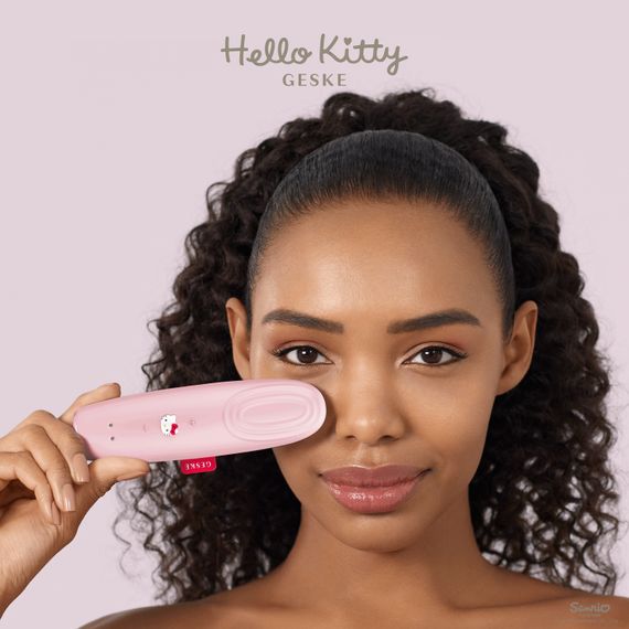 Енерджайзер для очей GESKE Warm&Cool Eye Energizer 6в1 by Hello Kitty pink, Рожевий | Зображення 3