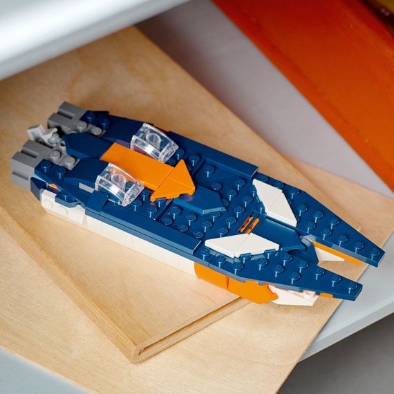 Конструктор LEGO Creator Надзвуковий літак 215 деталей (31126) | Зображення 4