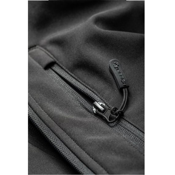 Куртка Hoegert BIESE HT5K258-3XL SoftShell 96% поліестер, 4% еластан чорна, 3XL (58) | Зображення 2